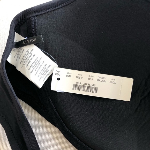 NWT J.Crew Underwire Halter Bikini Top - Picture 3 of 3